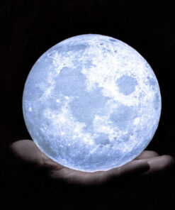 lampe lune 20cm