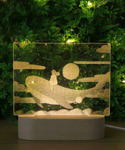 lampe lune constellation baleine