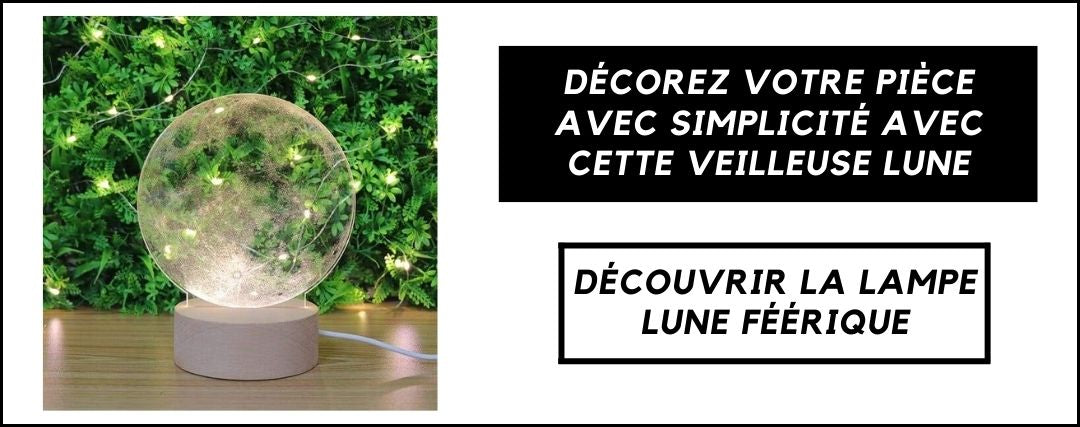 Lampe Lune Féérique