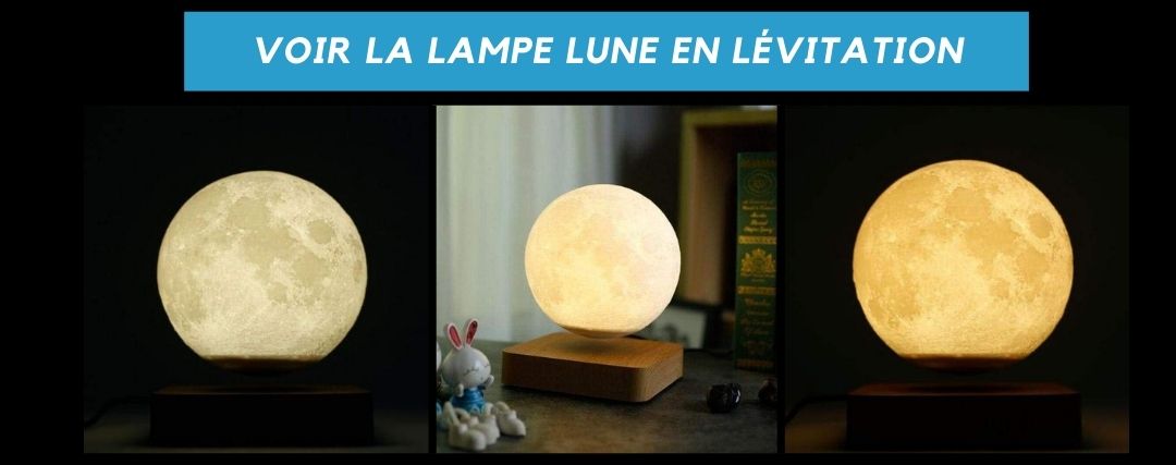 Lampe Lune Lévitation