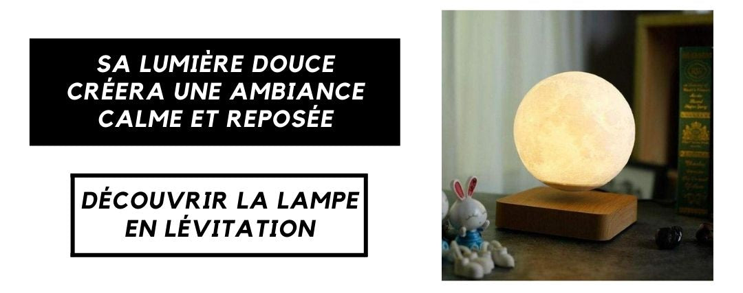 Lampe Lune Lévitation