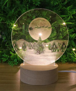 lampe lune noel