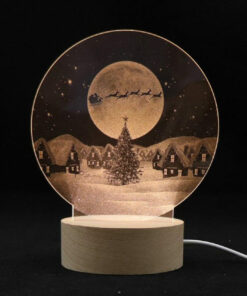 lampe lune noel espace
