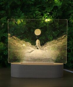 Lampe Lune <br> Petite Baleine