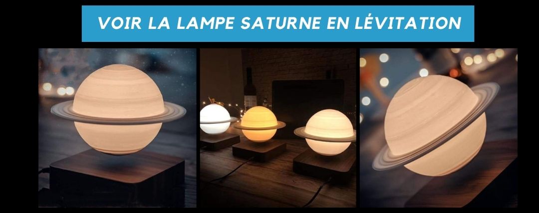 Lampe Magnetique Saturne