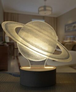 lampe planete saturne