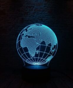 lampe planete terre
