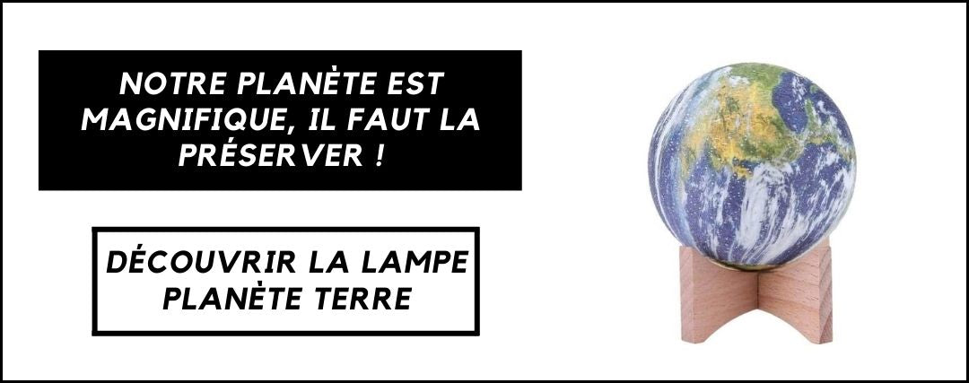 Lampe Planète Terre