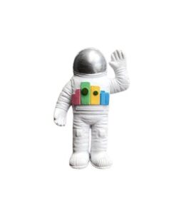 aimant astronaute salutation