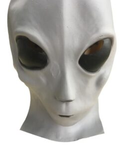 masque-alien gris latex