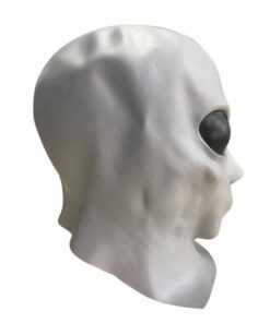 masque-extraterrestre gris latex