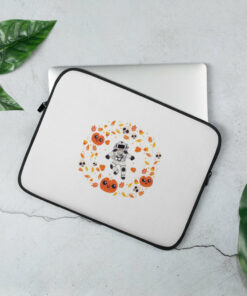 Housse d'ordinateur 13 in astronaute halloween