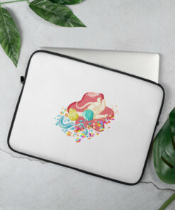 Housse d'ordinateur astronaute fleur 15 in