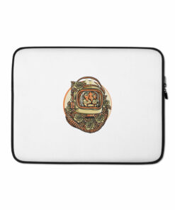 Housse d'ordinateur Tigre Astronaute 