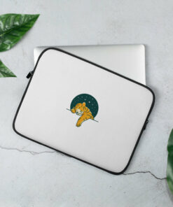 Housse d'ordinateur 13 in tigre étoiles