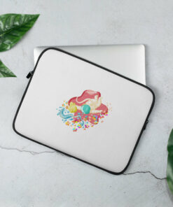 Housse d'ordinateur astronaute fleur 13 in