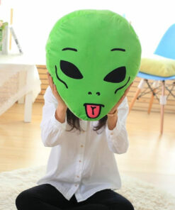 peluche-alien vert
