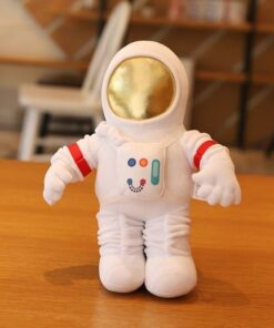 peluche astronaute blanc