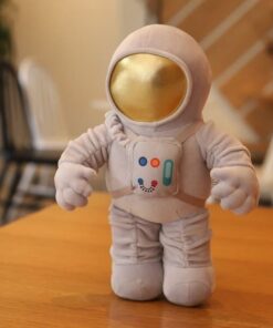 peluche astronaute gris