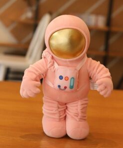 peluche astronaute rose