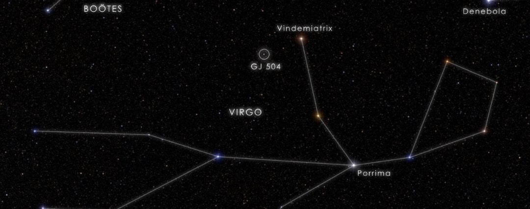 Planète Rose Constellation de la Vierge