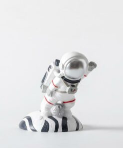 porte-bouteille-astronaute-argent