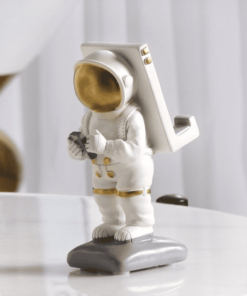 porte smartphone petit astronaute or
