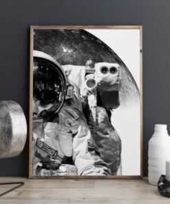 poster astronaute design
