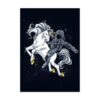 poster mural licorne