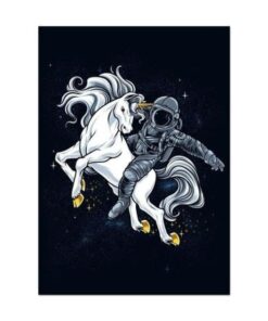 poster mural licorne