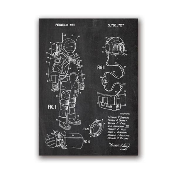 poster-combinaison-astronaute poster-combinaison astronaute