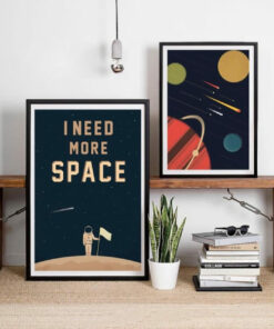 poster-espace planete