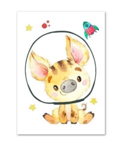 poster-marcassin-astronaute