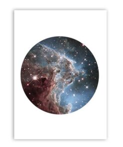 poster-rond ngc 2174