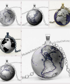 collier mappemonde