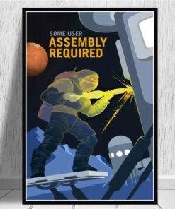 poster assemblage nasa