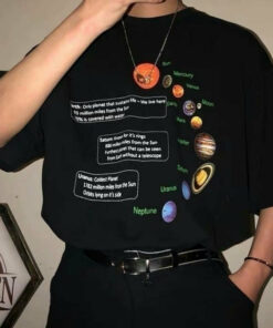 t shirt systeme solaire streetwear