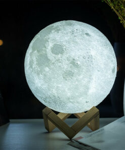 lampe lune 20 cm