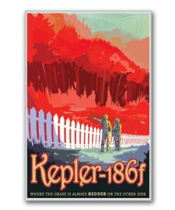 poster kepler 186f