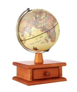 globe terrestre tiroir