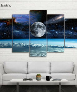 Tableau Lune Planete Terre