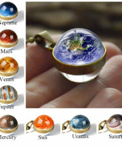 collier planète terre