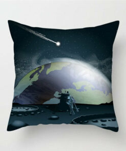 Housse de Coussin Lune Originale