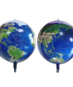 ballon gonflable globe terrestre