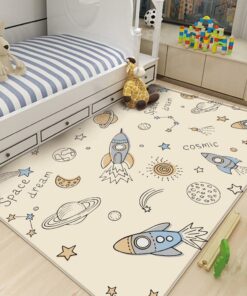 tapis espace enfant