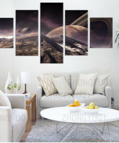 Tableau Vue depuis titan