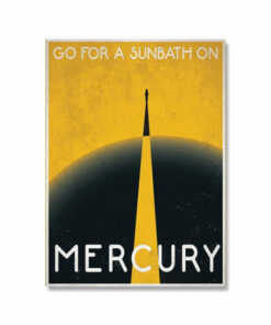 Poster Nasa Vintage Mercure