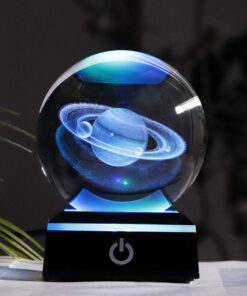 Boule en Cristal </br> Saturne