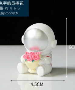 figurine astronaute coeur