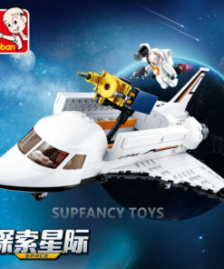 lego navette spatiale orbite